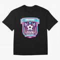 Miami 2026 Host City Emblem Welcoming the World Cup Oversized T-Shirt Cheer for FIFA World Cup 2026 Driven by Neymar, England and Germany Energy, Champion Mindset, Group Stage Buzz, Knockout Tension and Passionate Fan Culture; Ideal for Passionate
