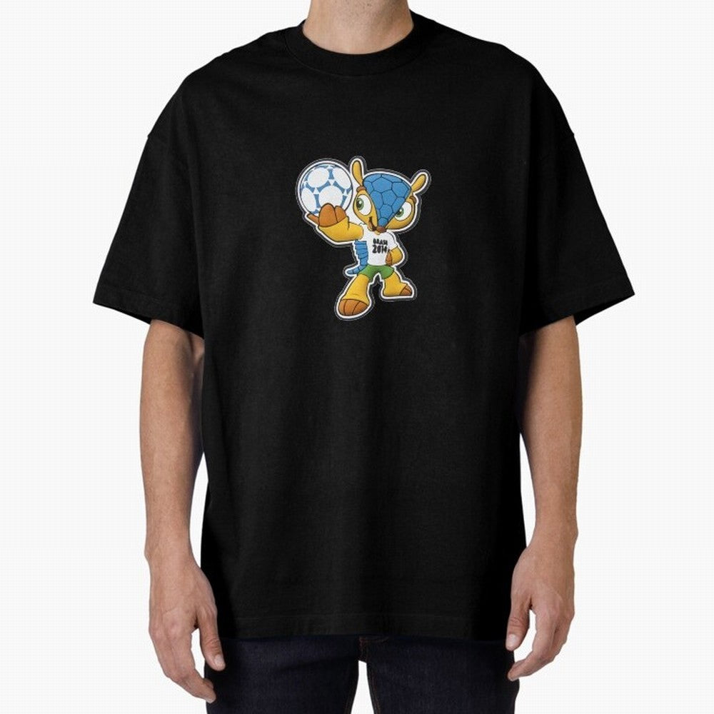 Brazil 14 Oversized T-Shirt Back Your Heroes with Match Day Hype around FIFA World Cup 2026 USA Canada Mexico, Mbappe, Brazil, Portugal and Argentina, Match Day Excitement, Supporter Culture, Golden Goals and Global Football Passion; Ideal for Fans