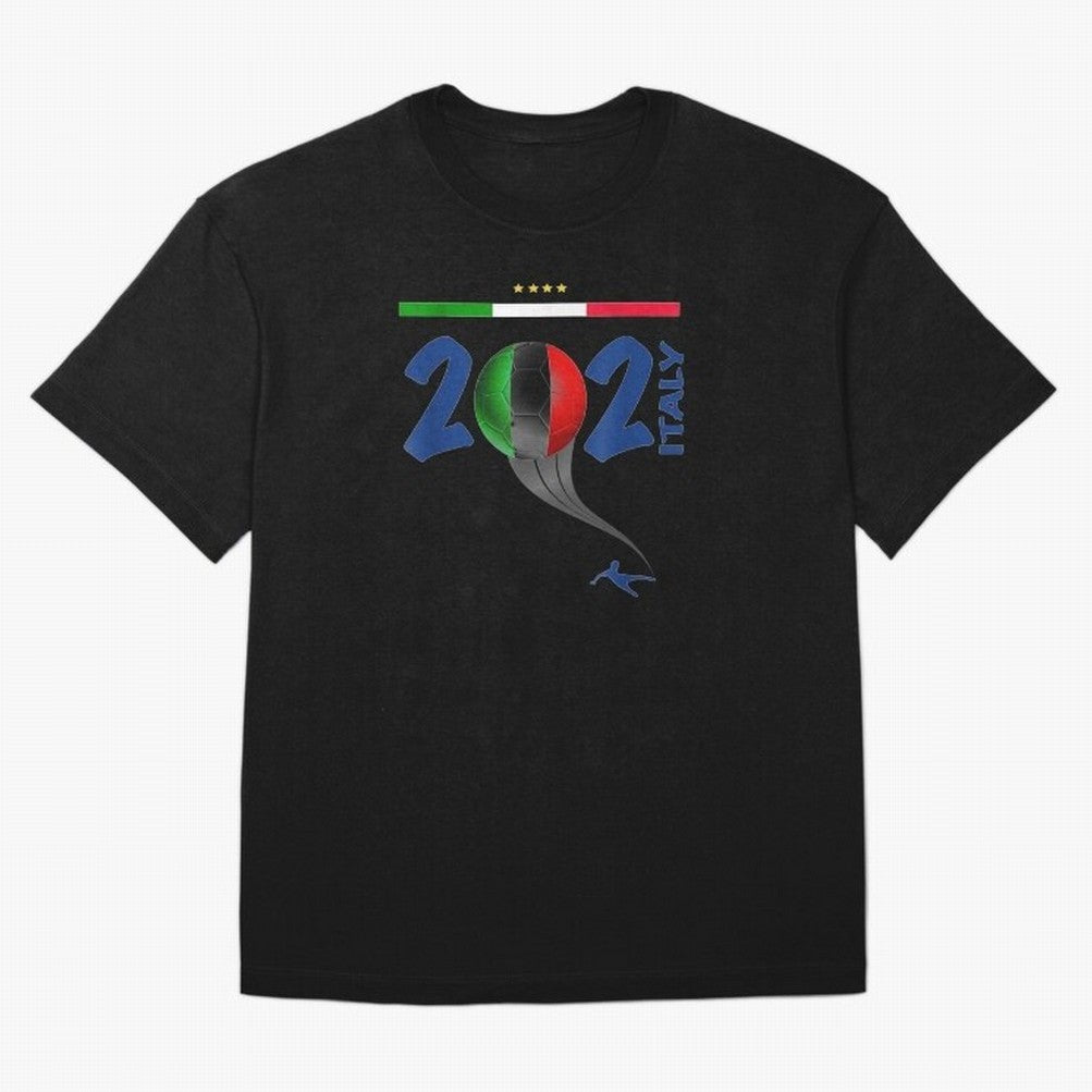 Italy Football - Italian Soccer National Team Oversized T-Shirt Stand Out with Spirit from the FIFA World Cup 2026 Journey through Haaland Highlights, France Pride, Champion Mindset, Group Stage Buzz, Knockout Tension and Passionate Fan Culture;