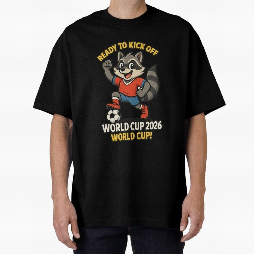 world cup 2026 Oversized T-Shirt Experience the Global Stage of FIFA World Cup 2026 Group Stage Driven by Messi, Neymar and Mbappe, Spain and Netherlands Energy, Classic Soccer Heritage, Championship Pressure, Fan Loyalty and International Pride;