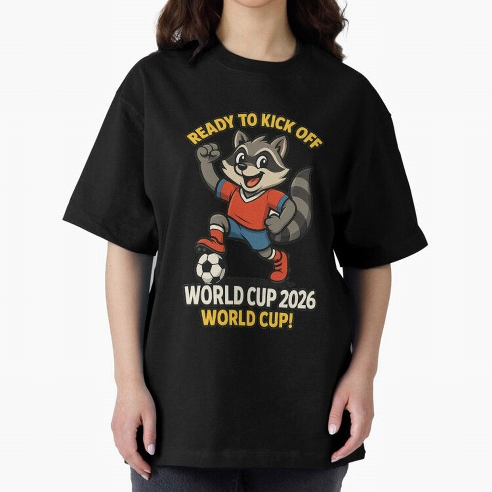 world cup 2026 Oversized T-Shirt Experience the Global Stage of FIFA World Cup 2026 Group Stage Driven by Messi, Neymar and Mbappe, Spain and Netherlands Energy, Classic Soccer Heritage, Championship Pressure, Fan Loyalty and International Pride;