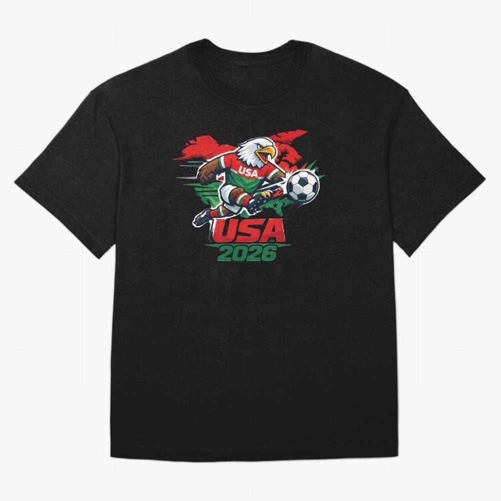 USA Canada Mexico Soccer Cup Oversized T-Shirt Bring Bold Fan Energy to FIFA World Cup 2026 Group Stage Spirit, Built around Brazil, Portugal and Argentina, Cristiano Ronaldo, Haaland and CR7, Supporter Pride, Iconic Celebrations, Legendary Names