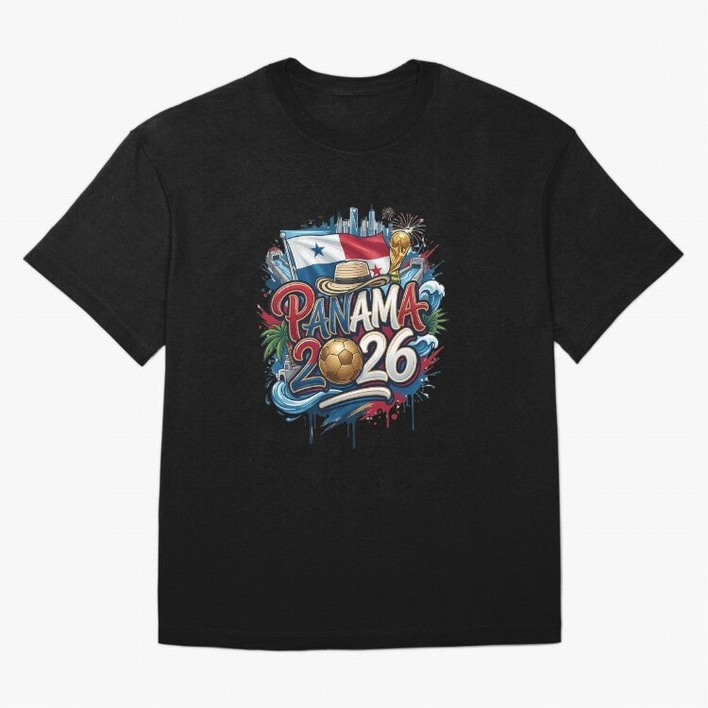 Panama World Cup 2026 Football Legacy Oversized T-Shirt Celebrate the Biggest Stage of the FIFA World Cup 2026 Journey through Mbappe and Neymar Highlights, Germany Pride, Goal Celebration Energy, Supporter Heritage, Football Icons and Worldwide