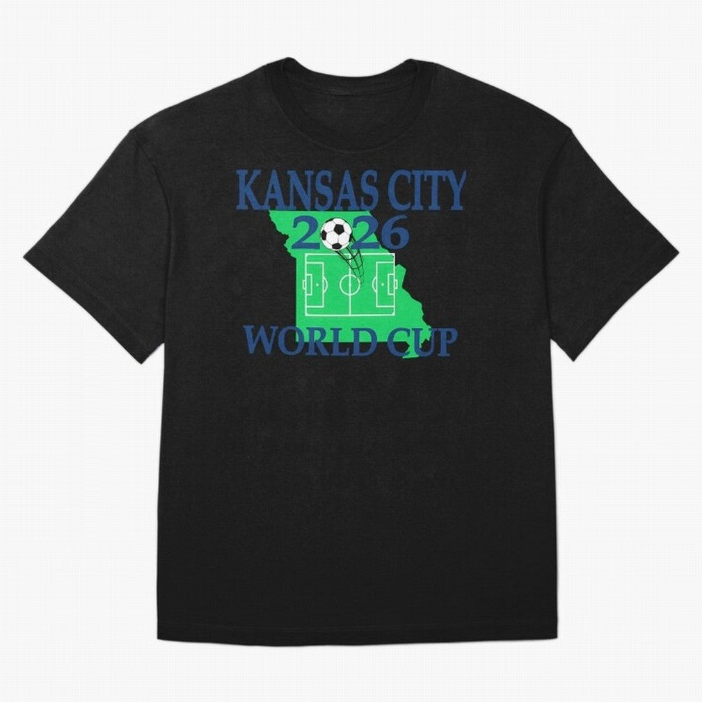 Kansas City 2026 world cup Oversized T-Shirt Bring Match Day Fire to the FIFA World Cup 2026 USA Canada Mexico Journey through Haaland and Mbappe Highlights, Germany Pride, Football History, Final Match Energy, Crowd Noise and Once in a Lifetime