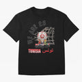World cup 26 - Tunisia Oversized T-Shirt Share Global Football Passion for FIFA World Cup 2026 USA Canada Mexico, Inspired by Neymar, Germany, Vintage Soccer Flavor, Modern Football Stars, National Flags and Final Night Emotion; Made for Collectors
