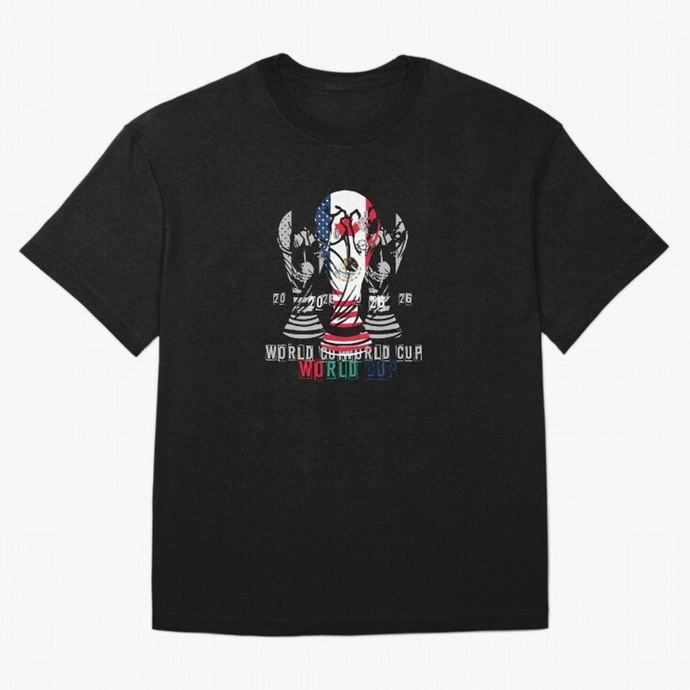 Fifa world cup 2026 USA - Mexico - canada T-Shirt_84601424 Oversized T-Shirt Bring a Champion Mindset to FIFA World Cup 2026 Group Stage for Fans of Messi, CR7 and Mbappe and England and Germany, Bringing Global Supporter Spirit, Legendary Goals,