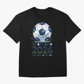 Scotland Soccer Football Design 2026 Oversized T-Shirt Bring Champion Energy into FIFA World Cup 2026 USA Canada Mexico for Fans of Messi and Portugal, Spain and Germany, Bringing Sports Nostalgia, International Competition, Famous Players and