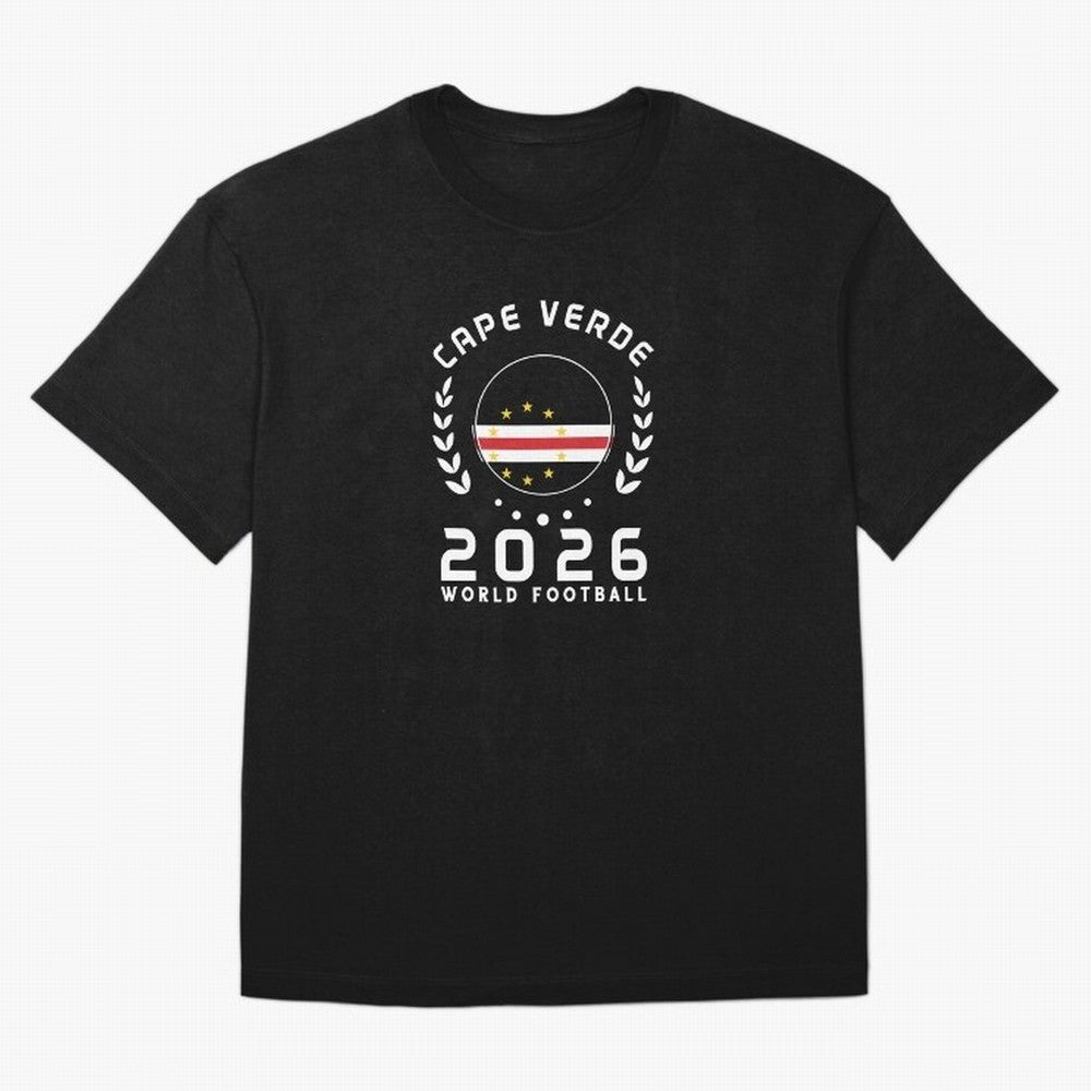 World Cup 2026 Cape Verde Football Fan Cape Verdean Supporter Gift T-Shirt_85310196 Oversized T-Shirt Honor the Beautiful Game during FIFA World Cup 2026 Driven by CR7 and Messi, Netherlands Energy, Championship Spirit, Famous Goals, Roaring Crowds