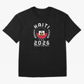 World Cup 2026 Haiti Football Fan Haitian Supporter T-Shirt_84687246 Oversized T-Shirt Relive the Noise and Pride of the FIFA World Cup 2026 USA Canada Mexico Journey through Cristiano Ronaldo Highlights, England and Germany Pride, Tournament Hype,