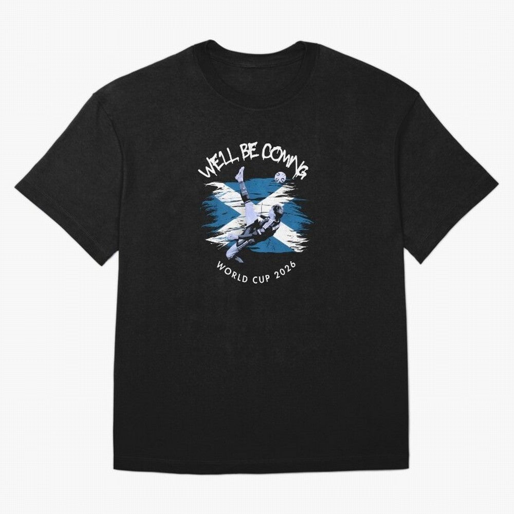 We'll be coming 2026 - Tartan Army Returns T-Shirt_83870751 Oversized T-Shirt Show Your Tournament Heart for FIFA World Cup 2026 for Fans of Messi and Argentina, France and Brazil, Bringing Tournament Hype, Historic Matchups, Family Viewing Parties