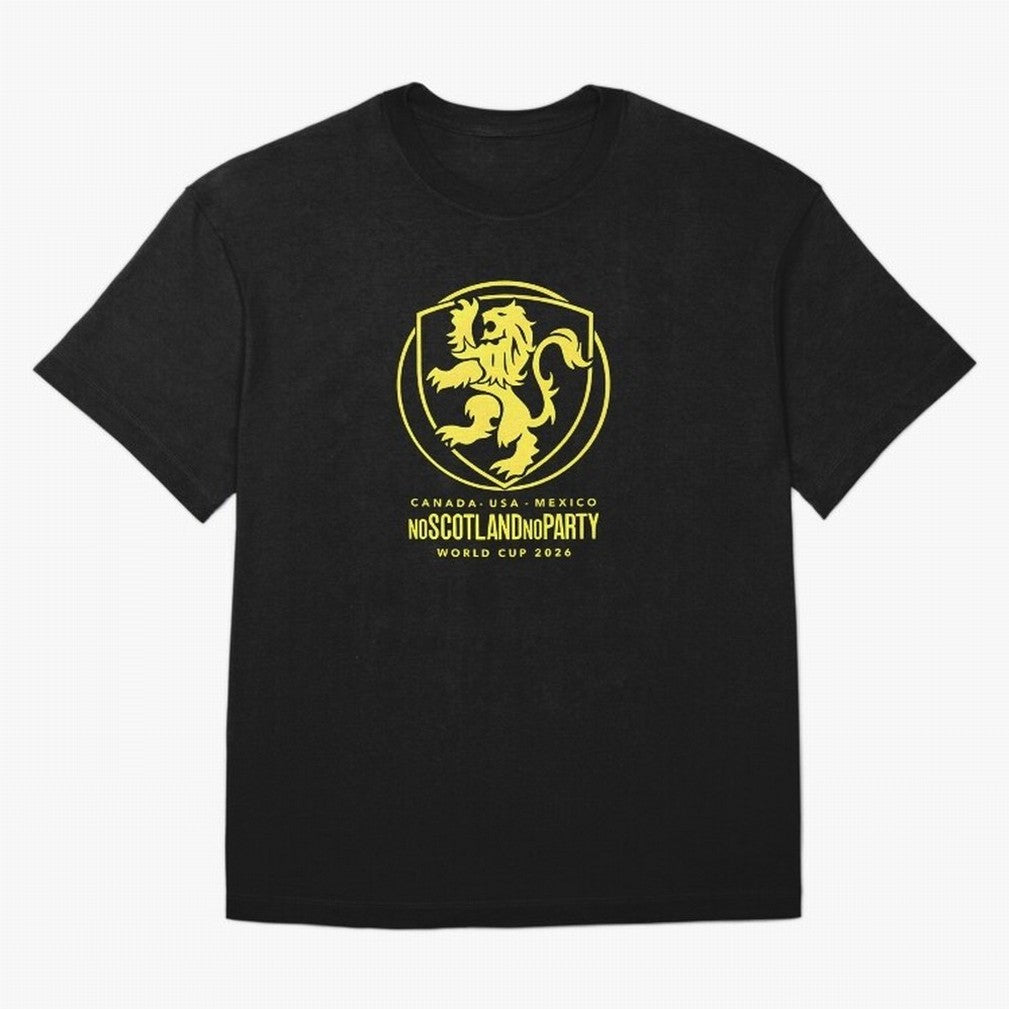 Scotland World Cup 2026 No Scotland No Party T-Shirt_83987455 Oversized T-Shirt Support Iconic Players in FIFA World Cup 2026 for Fans of Cristiano Ronaldo and England and Germany, Bringing Global Supporter Spirit, Legendary Goals, National Colors
