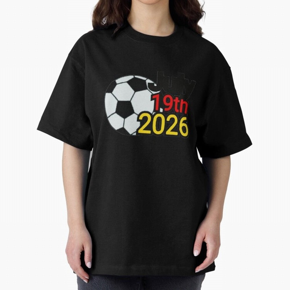 USA 2026- Germany Oversized T-Shirt Fuel Your Fan Pride for FIFA World Cup 2026 USA Canada Mexico Driven by Neymar, Argentina Energy, Tournament Hype, Historic Matchups, Family Viewing Parties and Global Sports Pride; Made for Collectors Who Enjoy