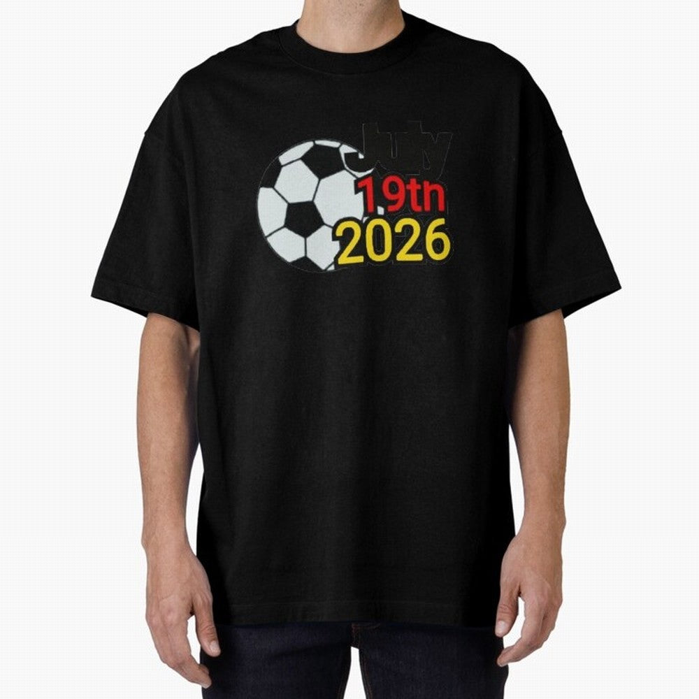 USA 2026- Germany Oversized T-Shirt Fuel Your Fan Pride for FIFA World Cup 2026 USA Canada Mexico Driven by Neymar, Argentina Energy, Tournament Hype, Historic Matchups, Family Viewing Parties and Global Sports Pride; Made for Collectors Who Enjoy