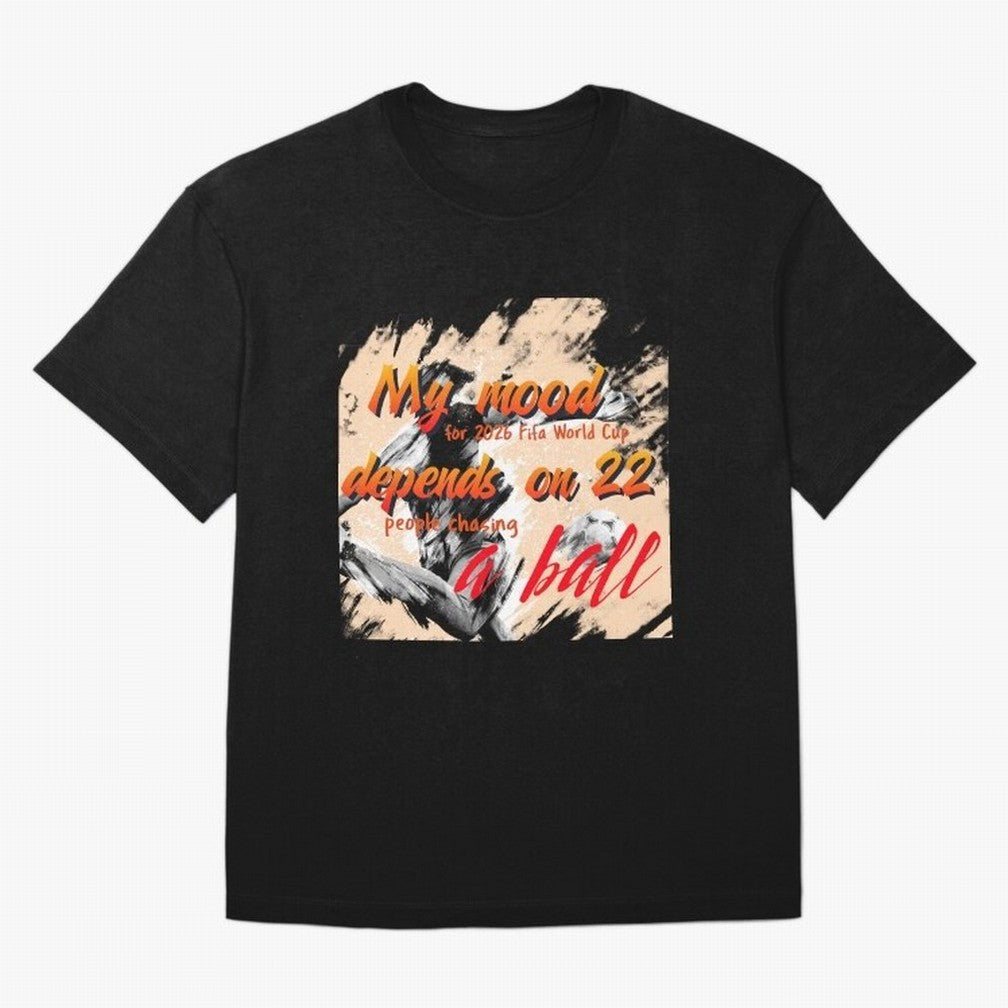 2026 World Cup T-shirt Oversized T-Shirt Bring Global Tournament Vibes to FIFA World Cup 2026 Group Stage for Fans of Messi, CR7 and Mbappe and Brazil, Portugal and Argentina, Bringing Football History, Final Match Energy, Crowd Noise and Once in a