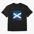 SCOTLAND WORLD CUP 2026 Oversized T-Shirt Honor Football Greatness during FIFA World Cup 2026 Group Stage Driven by CR7, England and Germany Energy, Football Festival Excitement, Trophy Ambitions, Country Rivalries and Star Player Buzz; Great for