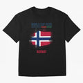 NORWAY WORLD CUP 2026 Oversized T-Shirt Live the Energy of Global Football Passion for FIFA World Cup 2026 Group Stage, Built around Haaland, Brazil, Sports Nostalgia, International Competition, Famous Players and Unforgettable Victories; Made for