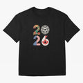 2026 Football Countries Design ¨C USA, Canada & Mexico Inspired Art Oversized T-Shirt Join the FIFA World Cup 2026 Group Stage Journey through Haaland and Mbappe Highlights, Brazil Pride, Retro Football Energy, Iconic Rivalries, Trophy Chase Drama
