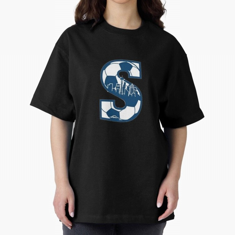 Seattle Soccer 2026 Oversized T-Shirt Live the Energy of FIFA World Cup 2026 Group Stage Built around Haaland and Mbappe, Spain Energy, Vintage Soccer Flavor, Modern Football Stars, National Flags and Final Night Emotion; Made for Collectors Who