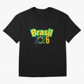 Brasil 2026 Football Mission - Road to Next World Cup T-Shirt Oversized T-Shirt Bring a Champion Mindset to FIFA World Cup 2026 Group Stage Spirit, Filled with England and Germany, Messi, Champion Mindset, Group Stage Buzz, Knockout Tension and