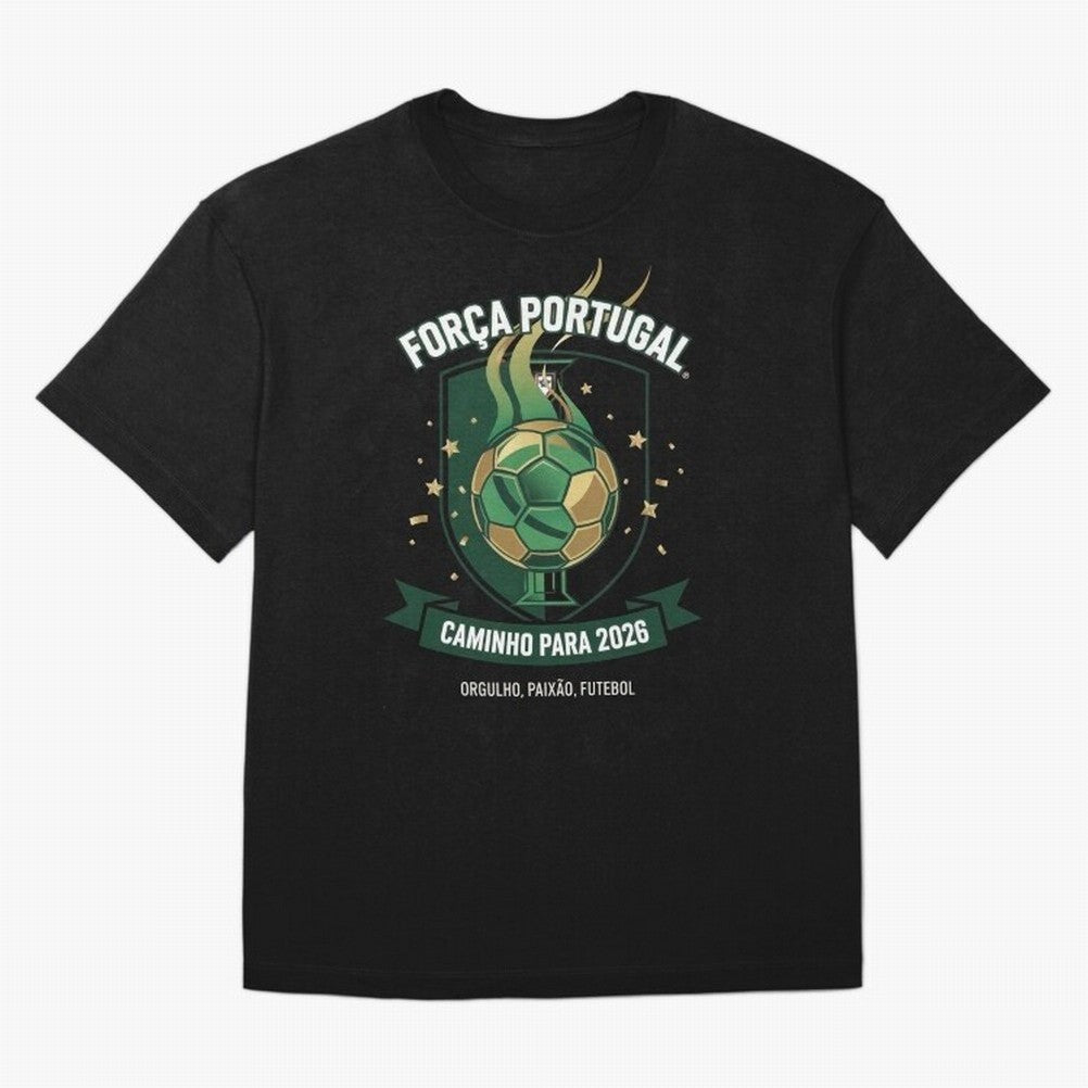 Portugal World Cup 2026 Fan Art Oversized T-Shirt Bring Stadium Energy to the FIFA World Cup 2026 Group Stage Journey through Haaland Highlights, Spain Pride, Game Day Rituals, Football Legends, Country Pride and the Road to the Final; Ideal for