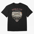 Spain World Cup Vintage Streetwear Oversized T-Shirt Follow Every Goal of FIFA World Cup 2026 USA Canada Mexico Spirit, Capturing England, Mbappe and Neymar, Championship Spirit, Famous Goals, Roaring Crowds and International Football Unity; Made