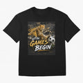 Let The Games Begin-World Cup Soccer @026 Oversized T-Shirt Bring a Vintage Feel to the FIFA World Cup 2026 Group Stage Journey through Neymar, Haaland and Cristiano Ronaldo Highlights, England, France and Netherlands Pride, Fan Favorite Moments,