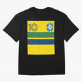 Brazil | 2026 World Cup Fan Apparel Oversized T-Shirt Celebrate the Magic of the FIFA World Cup 2026 Journey through Messi and Cristiano Ronaldo Highlights, Portugal Pride, Football Passion, Legendary Performances, Festival Vibes and Supporter