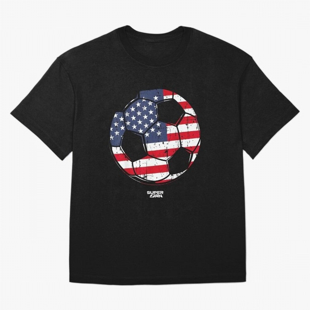 2026 USA Soccer Fan World Cup Oversized T-Shirt Carry the Dream of the FIFA World Cup 2026 USA Canada Mexico Journey through Cristiano Ronaldo Highlights, Argentina and Brazil Pride, Worldwide Fan Energy, Dramatic Goals, Stadium Lights and