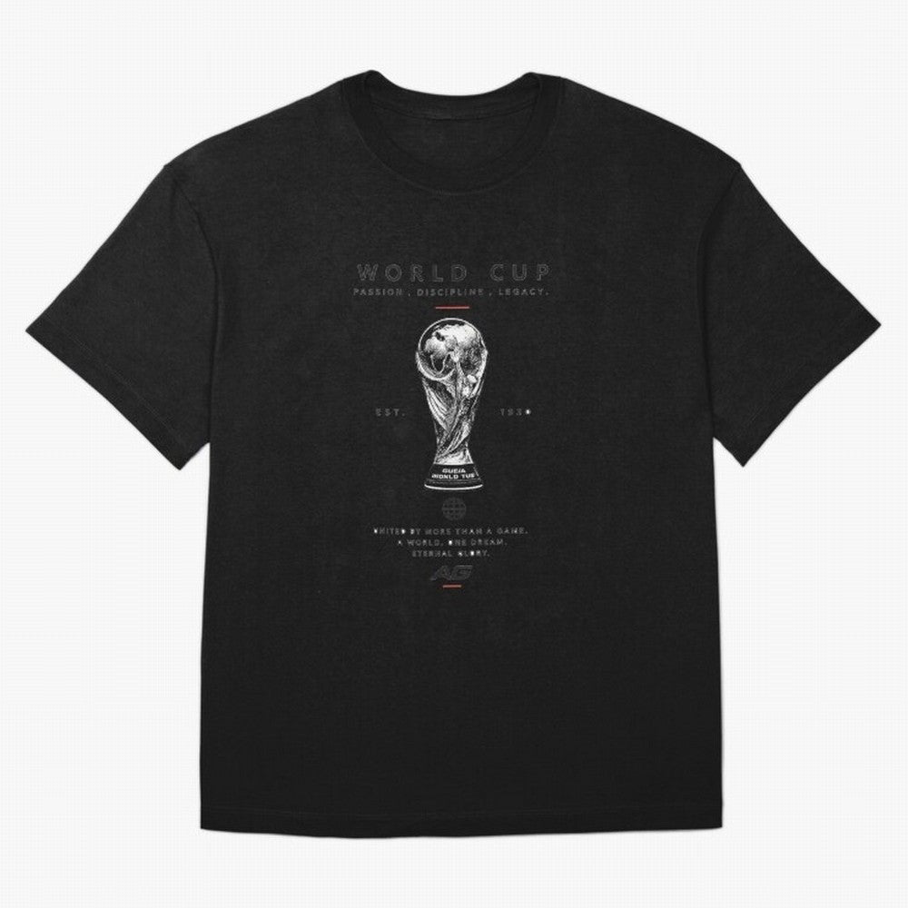 World Cup Football Streetwear Design Oversized T-Shirt Cheer through Every Moment of Global Football Passion for FIFA World Cup 2026 Group Stage, Built around Messi, Brazil, Portugal and Argentina, Goal Celebration Energy, Supporter Heritage,