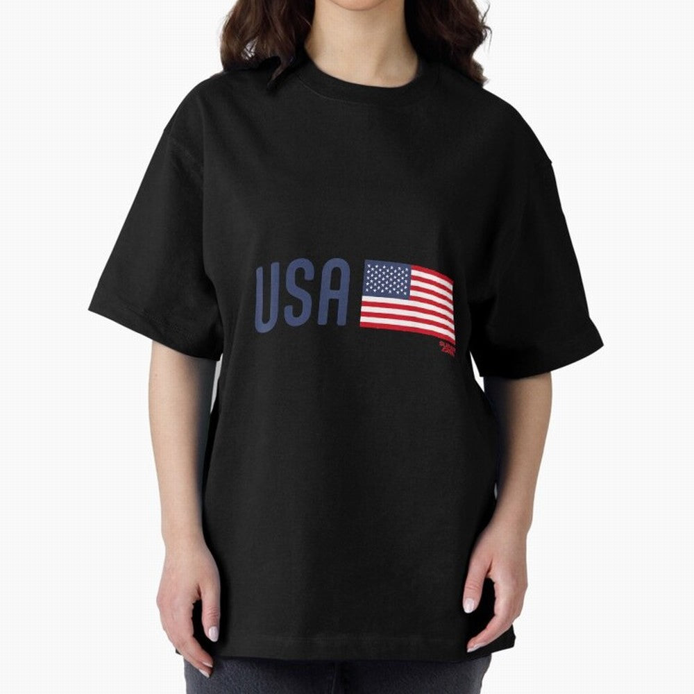 2026 USA Soccer Fan World Cup Oversized T-Shirt Wear the Spirit of Global Football Passion for FIFA World Cup 2026 USA Canada Mexico, Centered on Messi and Cristiano Ronaldo, France and Portugal, Football Passion, Legendary Performances, Festival