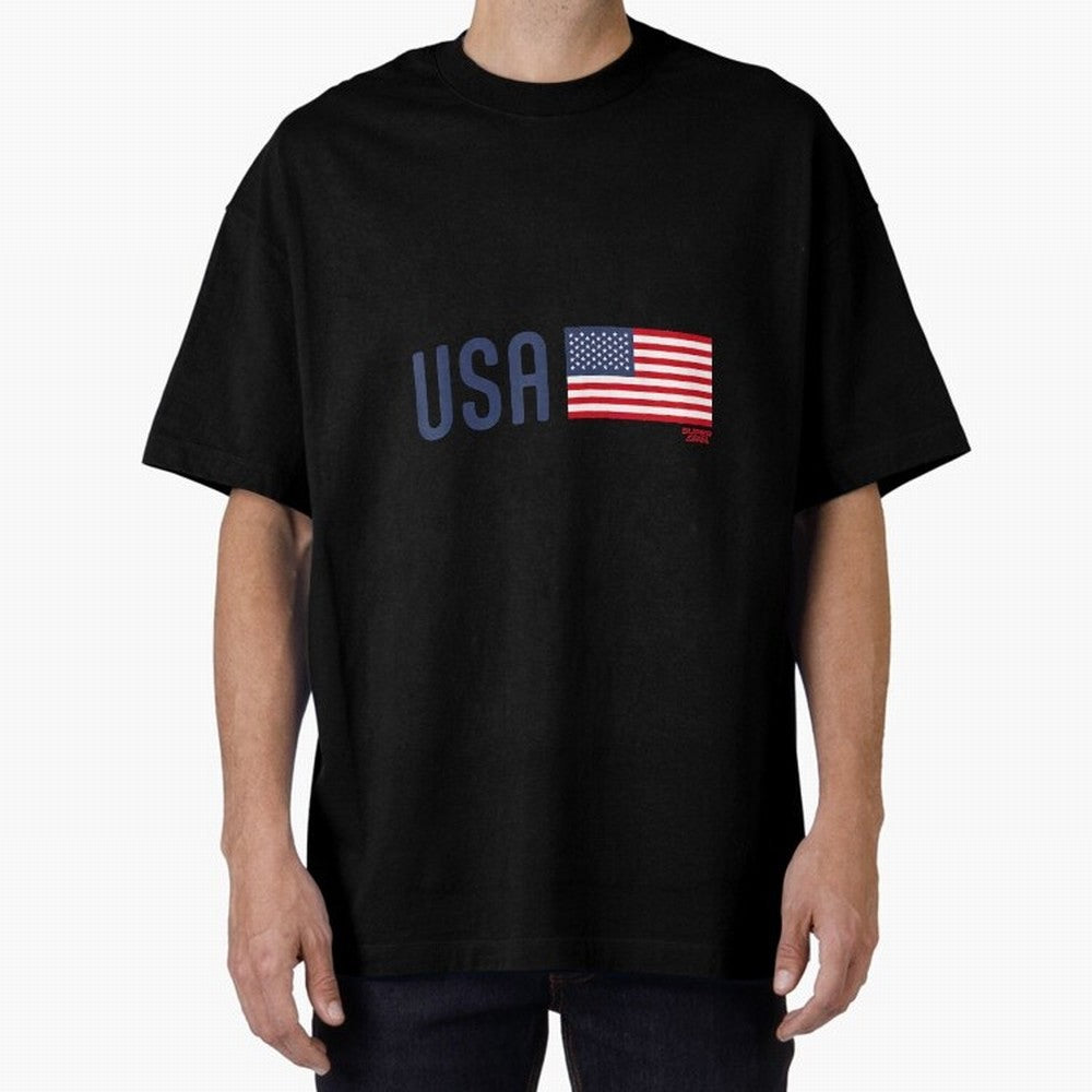 2026 USA Soccer Fan World Cup Oversized T-Shirt Wear the Spirit of Global Football Passion for FIFA World Cup 2026 USA Canada Mexico, Centered on Messi and Cristiano Ronaldo, France and Portugal, Football Passion, Legendary Performances, Festival