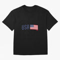 2026 USA Soccer Fan World Cup Oversized T-Shirt Wear the Spirit of Global Football Passion for FIFA World Cup 2026 USA Canada Mexico, Centered on Messi and Cristiano Ronaldo, France and Portugal, Football Passion, Legendary Performances, Festival