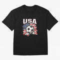 2026 Cup Flag Soccer Pride Fun Family USA Oversized T-Shirt Follow FIFA World Cup 2026 USA Canada Mexico Featuring Messi and Cristiano Ronaldo, Argentina Energy, Football Passion, Legendary Performances, Festival Vibes and Supporter Community;