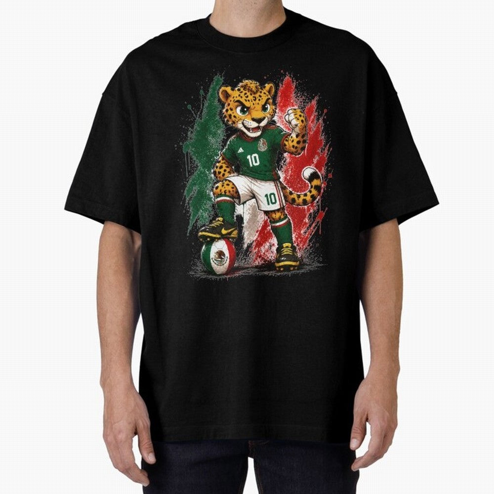 Mexico Fifa Mundial Oversized T-Shirt Keep Football History Alive during the FIFA World Cup 2026 Group Stage Journey through Neymar Highlights, England Pride, Match Day Excitement, Supporter Culture, Golden Goals and Global Football Passion;