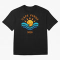 Cape Verde 2026 Oversized T-Shirt Bring Retro Soccer Energy to FIFA World Cup 2026 USA Canada Mexico Spirit, Connected to Netherlands, CR7 and Messi, Championship Spirit, Famous Goals, Roaring Crowds and International Football Unity; Made for