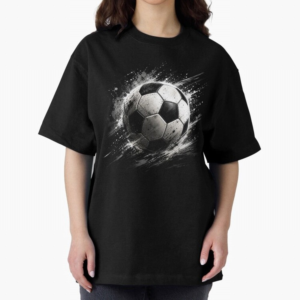 Football Oversized T-Shirt Bring Champion Energy into Match Day Hype around FIFA World Cup 2026, Messi and Cristiano Ronaldo, France, Fan Favorite Moments, National Team Passion, Big Match Drama and Soccer History; Perfect for People Who Love