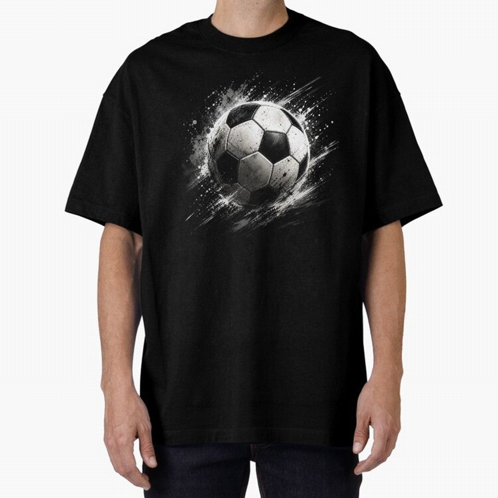 Football Oversized T-Shirt Bring Champion Energy into Match Day Hype around FIFA World Cup 2026, Messi and Cristiano Ronaldo, France, Fan Favorite Moments, National Team Passion, Big Match Drama and Soccer History; Perfect for People Who Love