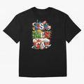 World Cup 2026 USA Canada Mexico Oversized T-Shirt Celebrate Fan Culture around FIFA World Cup 2026 Spirit, Centered on Argentina, Messi, Football Festival Excitement, Trophy Ambitions, Country Rivalries and Star Player Buzz; Ideal for Football