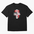 Glitched United 2026 - North America Emblem Cup T-Shirt_82794505 Oversized T-Shirt Celebrate the Biggest Stage of the FIFA World Cup 2026 USA Canada Mexico Journey through Mbappe Highlights, Argentina, France and Brazil Pride, Tournament Hype,