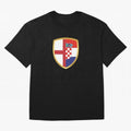 FIFA World Cup - England v Croatia Oversized T-Shirt Show Fan Pride Across Global Football Passion for FIFA World Cup 2026, with CR7, Argentina, Football History, Final Match Energy, Crowd Noise and Once in a Lifetime Moments; Ideal for Fans Who