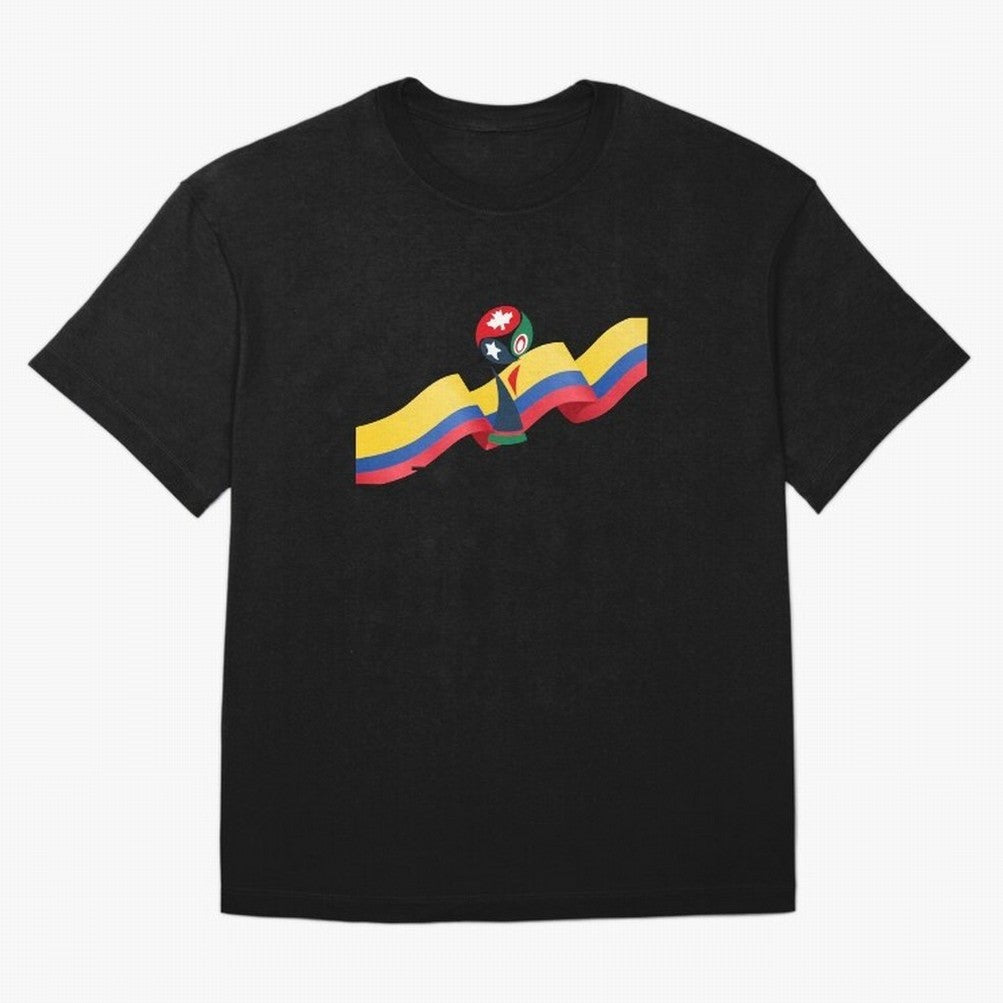 World Cup 2026 Team Colombia Oversized T-Shirt Honor the FIFA World Cup 2026 Journey through Cristiano Ronaldo, Haaland and CR7 Highlights, Argentina, France and Brazil Pride, Champion Mindset, Group Stage Buzz, Knockout Tension and Passionate Fan