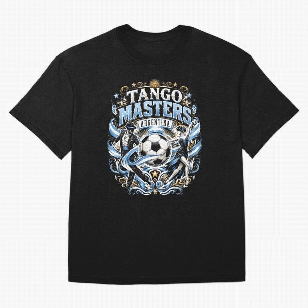 Tango Masters Argentina World Cup 2026 Oversized T-Shirt Celebrate Football Dreams Across the FIFA World Cup 2026 Journey through Messi, Neymar and Mbappe Highlights, Brazil Pride, Champion Mindset, Group Stage Buzz, Knockout Tension and Passionate