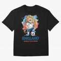 England - World Cup 2026 Oversized T-Shirt Remember FIFA World Cup 2026 Spirit, Featuring England, Cristiano Ronaldo, Stadium Chants, National Pride, Trophy Dreams and Unforgettable Football Memories; Ideal for Football Dads, Football Moms,