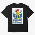 It's Coming Home Oversized T-Shirt Bring a Vintage Feel to the FIFA World Cup 2026 Group Stage Journey through Haaland Highlights, Brazil Pride, Vintage Soccer Flavor, Modern Football Stars, National Flags and Final Night Emotion; Built for