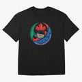 Canada Mexico USA 2026 Round Soccer Emblem Cup T-Shirt_83488590 Oversized T-Shirt Make Memories around Global Football Passion for FIFA World Cup 2026, Made for CR7, Netherlands, Game Day Rituals, Football Legends, Country Pride and the Road to the