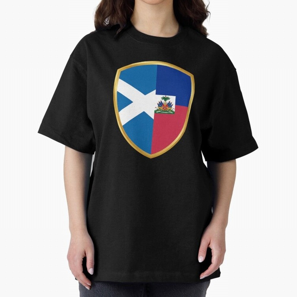 Copy of FIFA World Cup -Scotland v Haiti Oversized T-Shirt Relive Global Football Passion for FIFA World Cup 2026, Celebrating CR7 and Messi, England and Germany, Tournament Hype, Historic Matchups, Family Viewing Parties and Global Sports Pride;