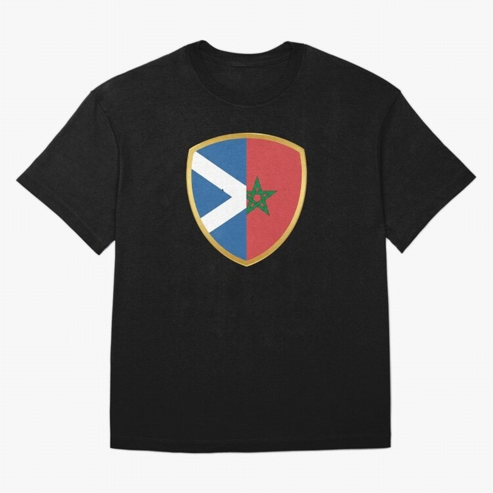 FIFA World Cup -Scotland v Morocco Oversized T-Shirt Celebrate the Stars of FIFA World Cup 2026 Group Stage Spirit, Highlighting England, France and Netherlands, Messi and Cristiano Ronaldo, Vintage Soccer Flavor, Modern Football Stars, National