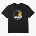 Golden Green Kangaroo Emblem Go Australia 2026 Supporter Design T-Shirt_83662099 Oversized T-Shirt Follow Match Day Hype around FIFA World Cup 2026 USA Canada Mexico, Cristiano Ronaldo, Brazil, Tournament Hype, Historic Matchups, Family Viewing
