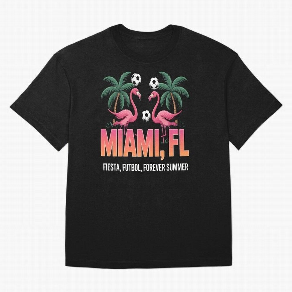 2026 soccer city - Miami FL - canada soccer - mexico soccer - north america soccer - 2026 soccer - world football 2026 - funny soccer shirt - patriotic soccer - sarcastic soccer Oversized T-Shirt Celebrate Every Goal in Match Day Hype around FIFA
