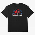 World cup 2026 unisex T-shirt World cup soccer North America 2026 Soccer World cup 26 USA Oversized T-Shirt Celebrate Golden Goal Energy in FIFA World Cup 2026 Group Stage Centered on Messi, CR7 and Mbappe, France and Portugal Energy, Retro